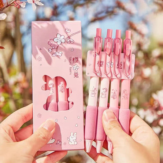 Sakura Rabbit Gel Pens