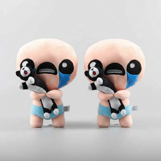 The Binding of Isaac Plush Toys (11.8 in) - Isaac & Black Cat Stuffed Animal Doll Gift
