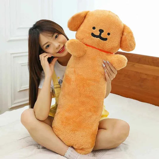 Kawaii Long Dog Doll Pillow (23.6-39.4 in) - Office/Sleeping Cushion Comfort Gift