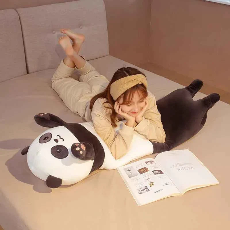 Giant Panda/Koala Plush Toy (19.7-51.2 in) - Cylindrical Bolster Pillow Sleeping Friend